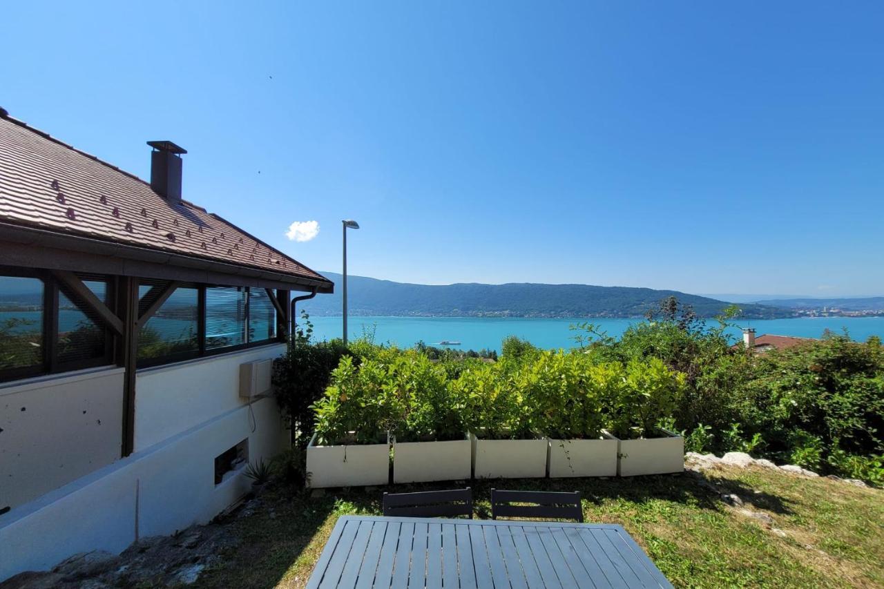 Maisonnette Vue Panoramique Lac D'Annecy Veyrier-du-Lac Zewnętrze zdjęcie