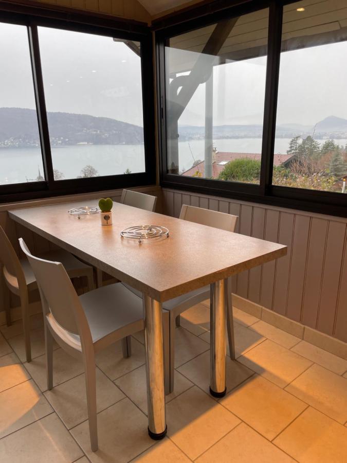 Maisonnette Vue Panoramique Lac D'Annecy Veyrier-du-Lac Zewnętrze zdjęcie