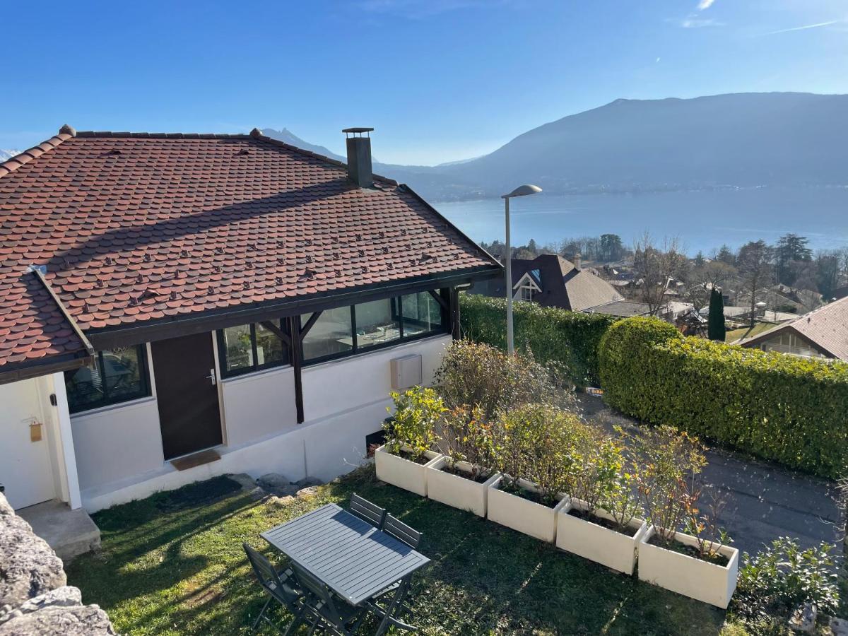 Maisonnette Vue Panoramique Lac D'Annecy Veyrier-du-Lac Zewnętrze zdjęcie
