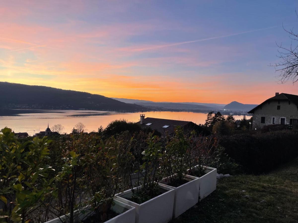 Maisonnette Vue Panoramique Lac D'Annecy Veyrier-du-Lac Zewnętrze zdjęcie