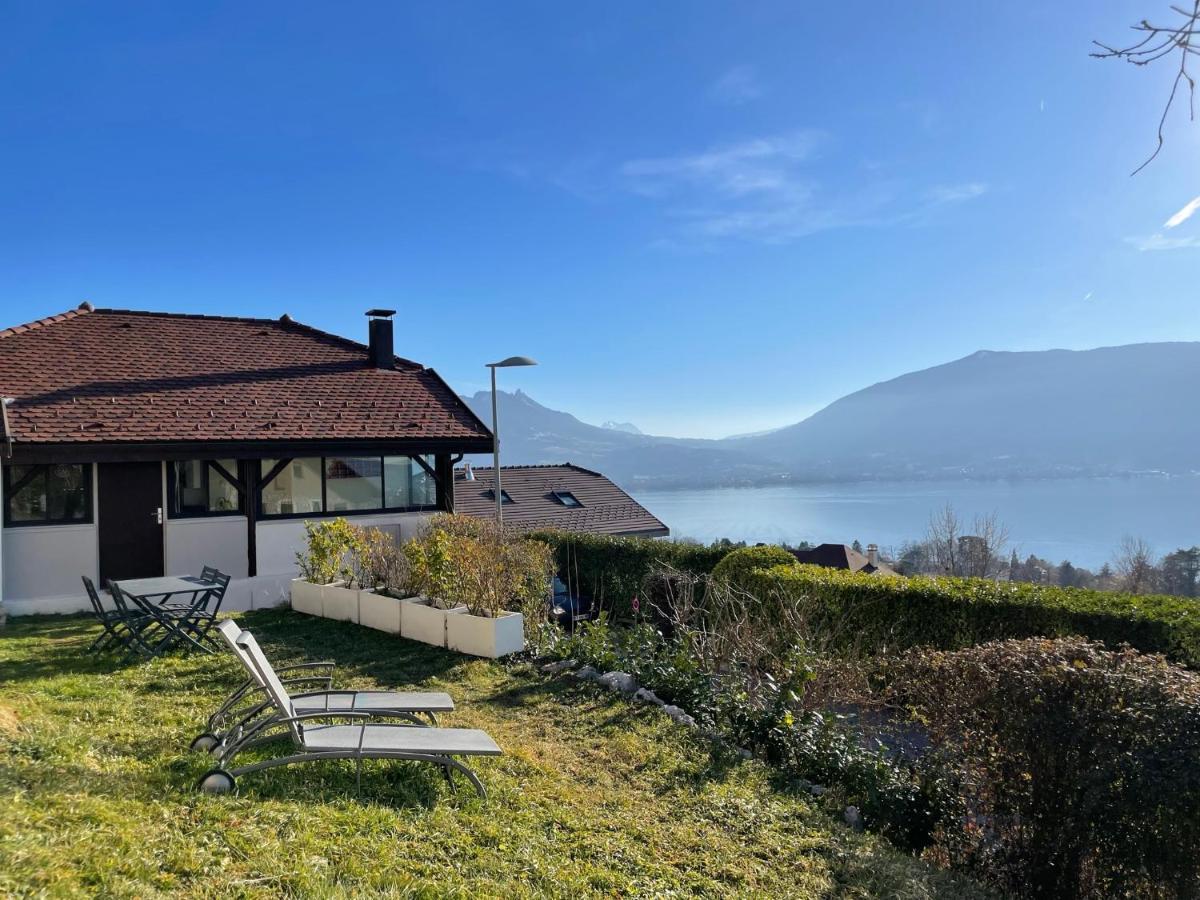 Maisonnette Vue Panoramique Lac D'Annecy Veyrier-du-Lac Zewnętrze zdjęcie