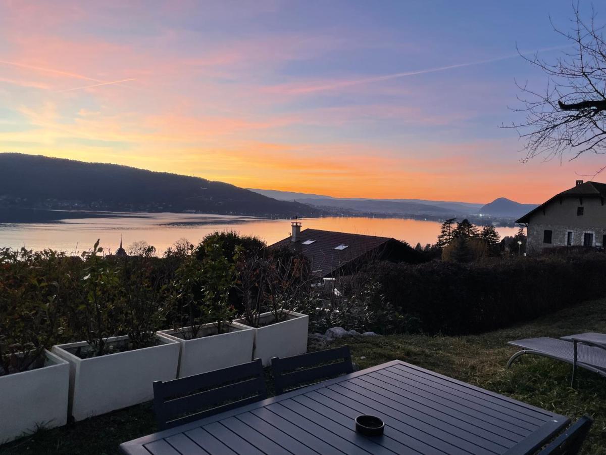 Maisonnette Vue Panoramique Lac D'Annecy Veyrier-du-Lac Zewnętrze zdjęcie